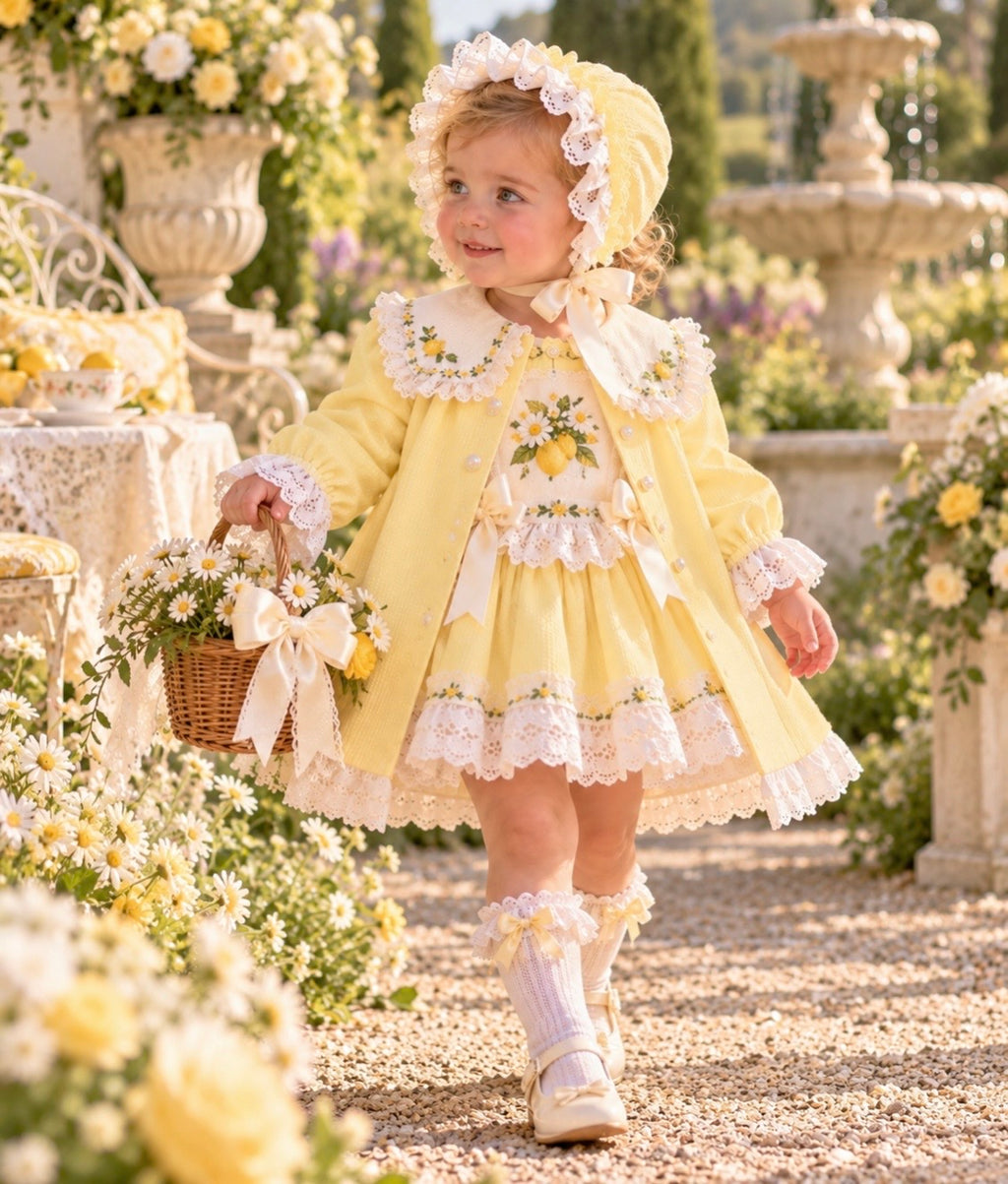 The Romantic Vintage Collection - Lemon Dress Set