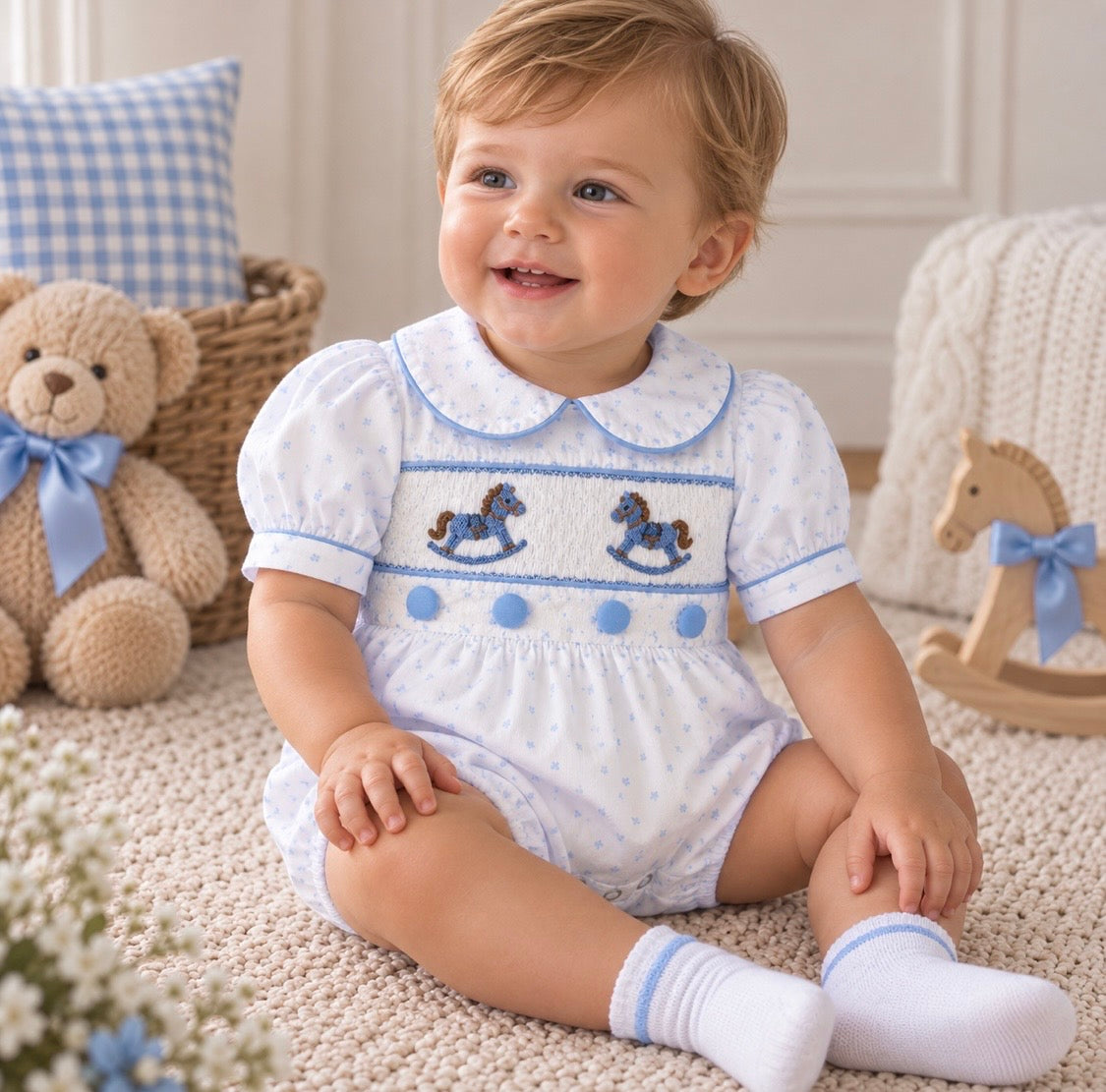 The Bobbie Collection Signature Bubble Romper