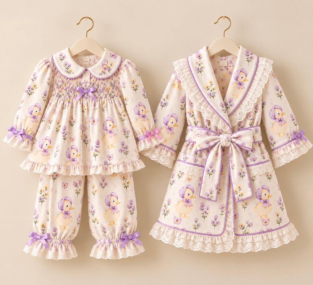 The duckling pyjama set - Girls