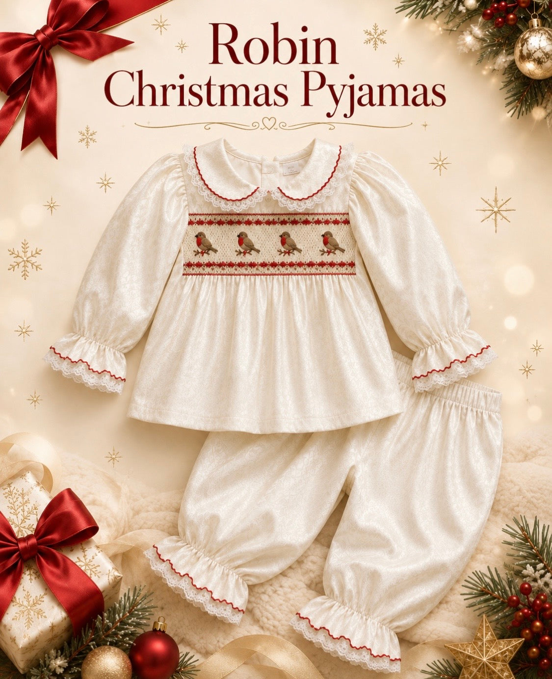 The Robin Pyjamas Set - Girls