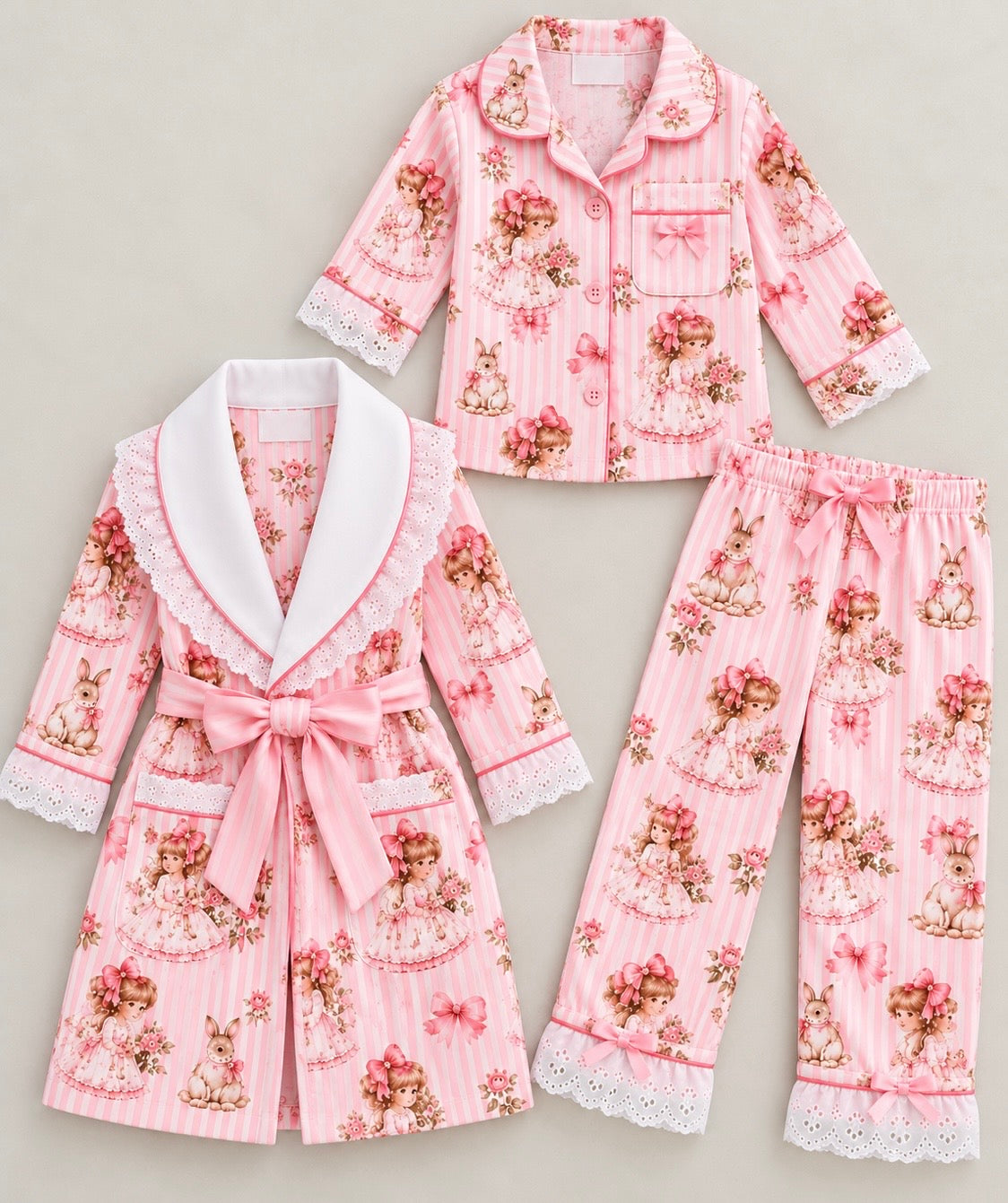 The Bedtime Story Pyjama Set - Girls
