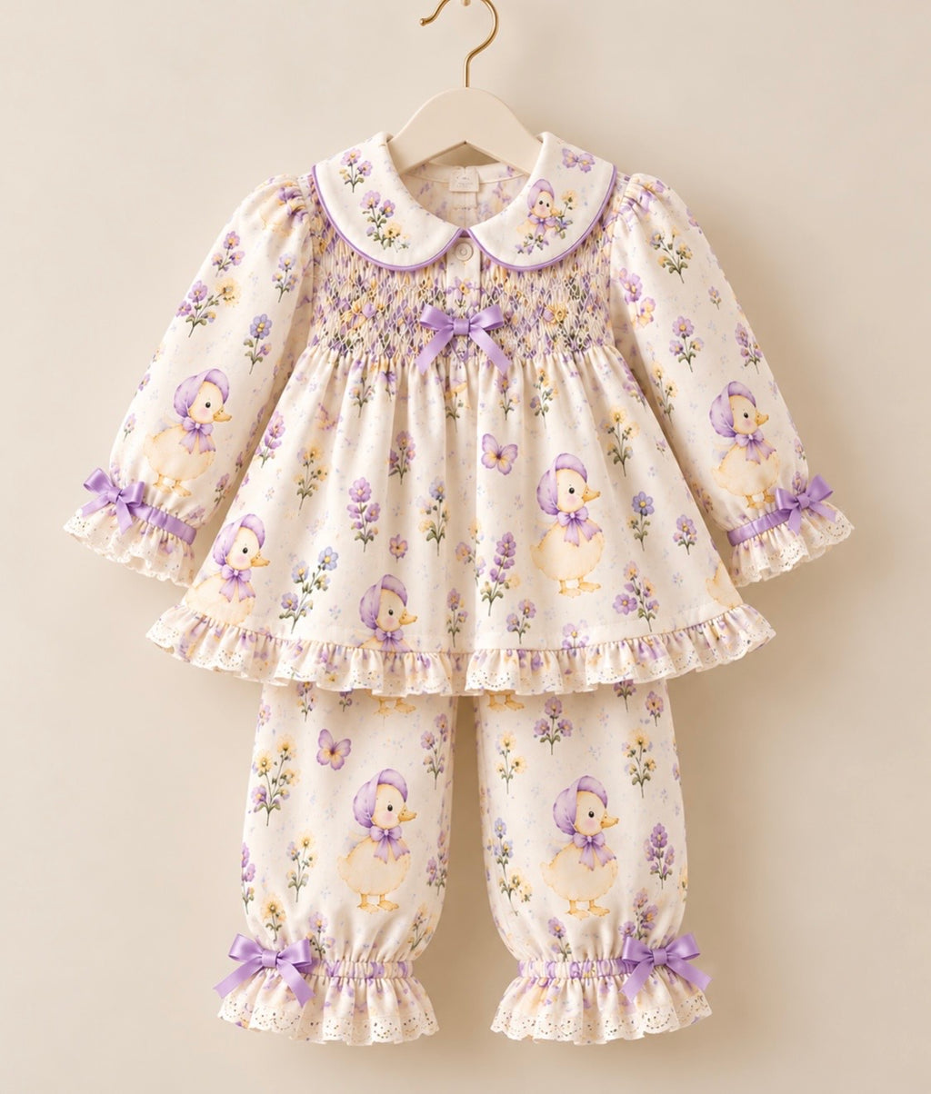 The duckling pyjama set - Girls