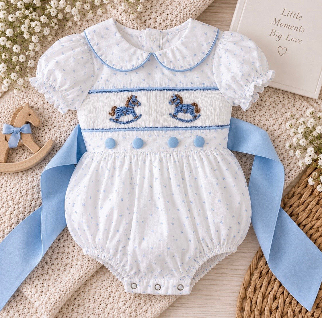 The Bobbie Collection Signature Bubble Romper