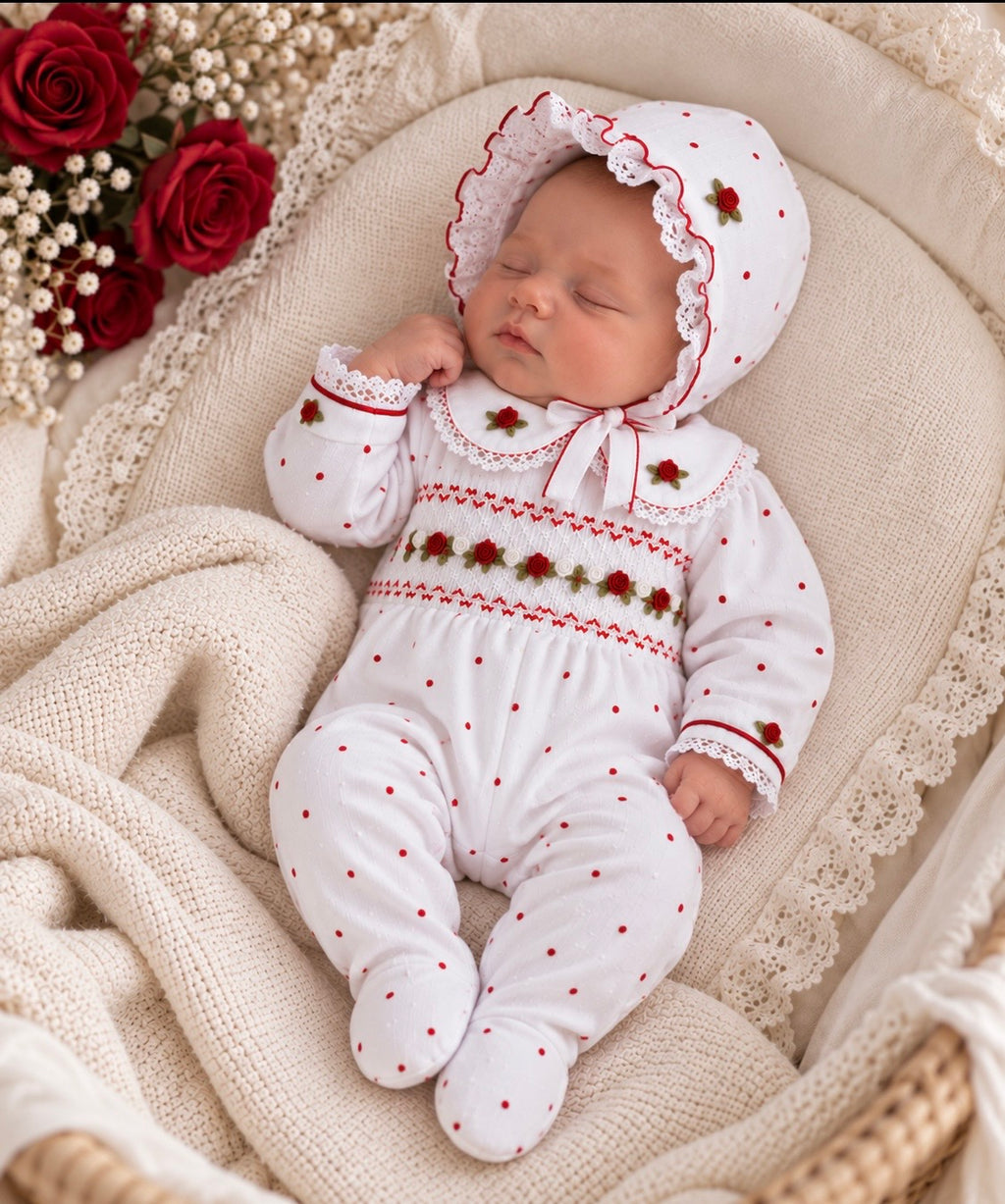 The English Rose Sleepsuit