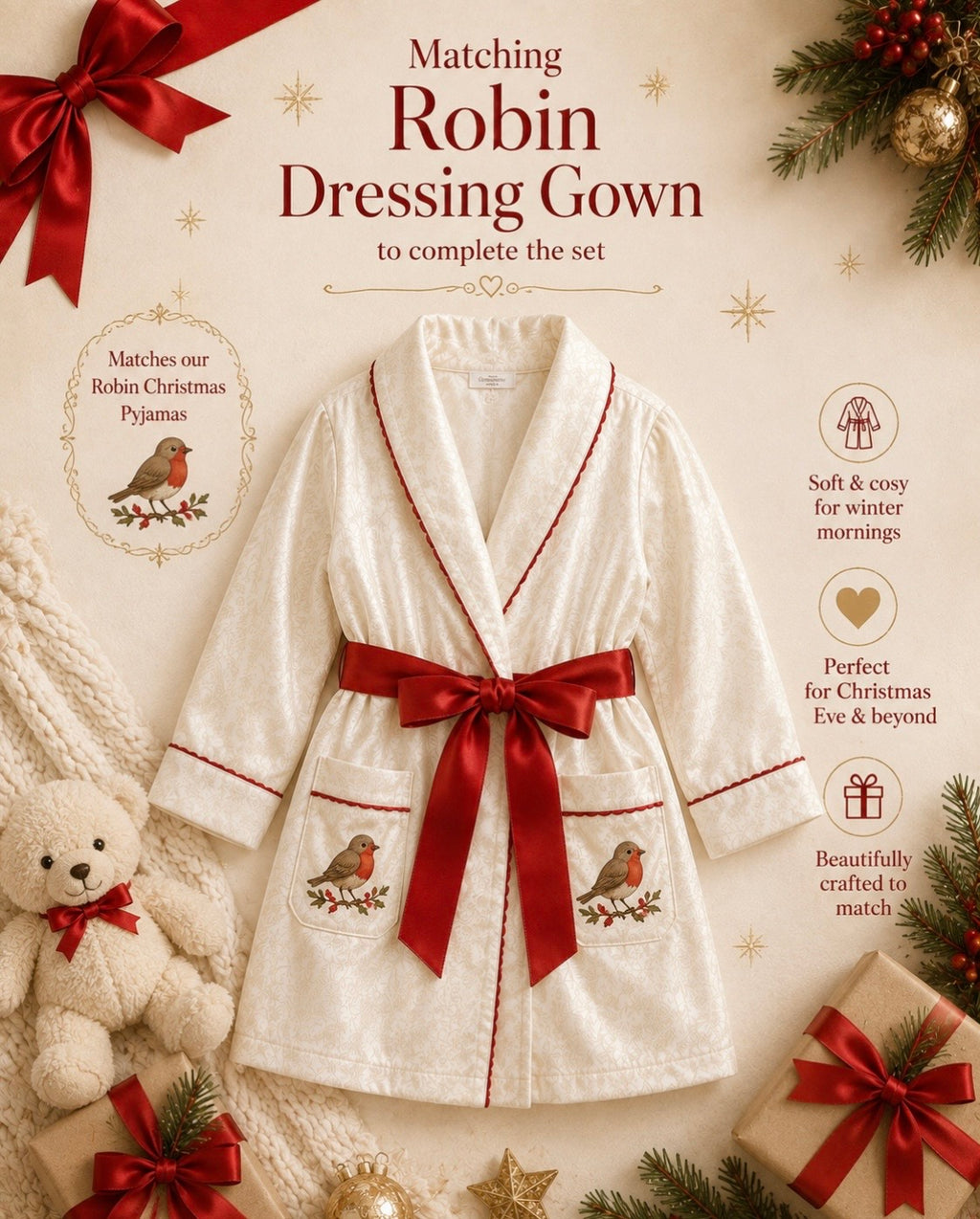 The Robin Pyjama set - Boys