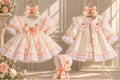 The Romantic Vintage Collection - Peaches & Cream Dress Set