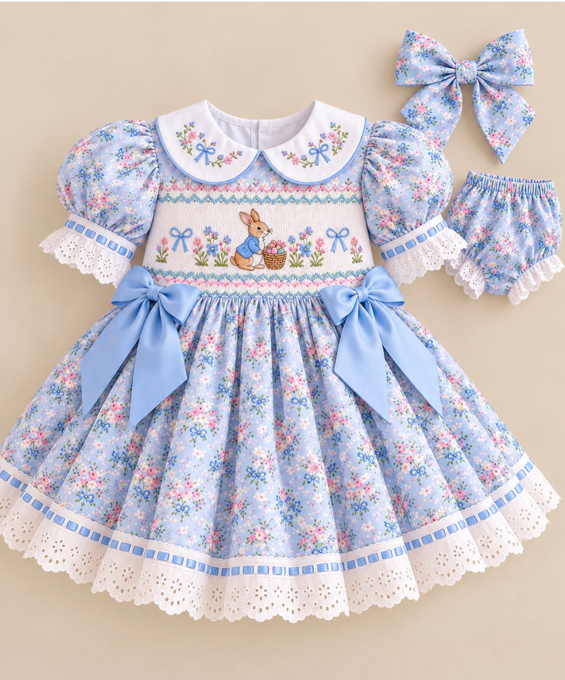 The Easter Bunny Smock Dress